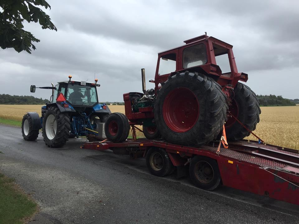 Ford Ford 7840 SLE Powerstar - ud og køre med en volvo 810  billede 3