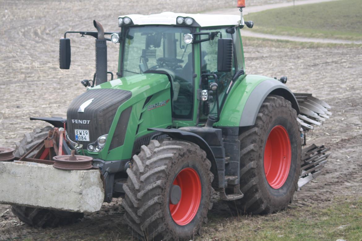 Fendt 828 - lemken 4 fuet vario plov billede 2