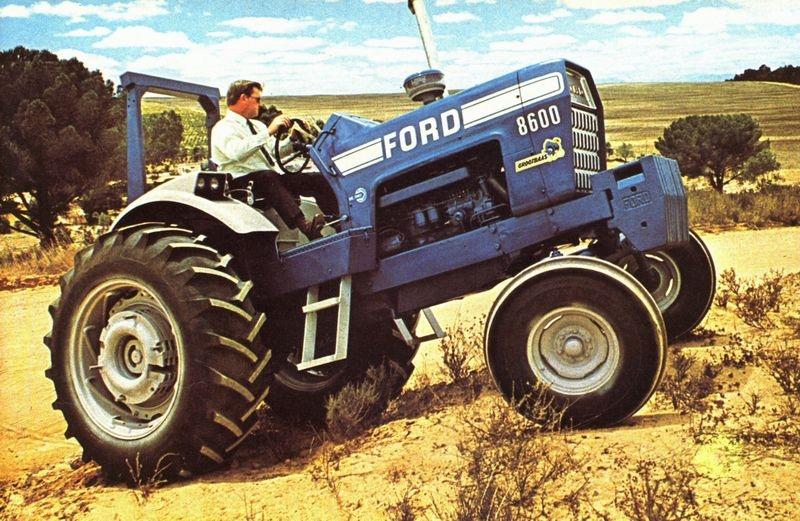 Ford 8000 - regner med at de er sådan den kommer til at se ud.  billede 26