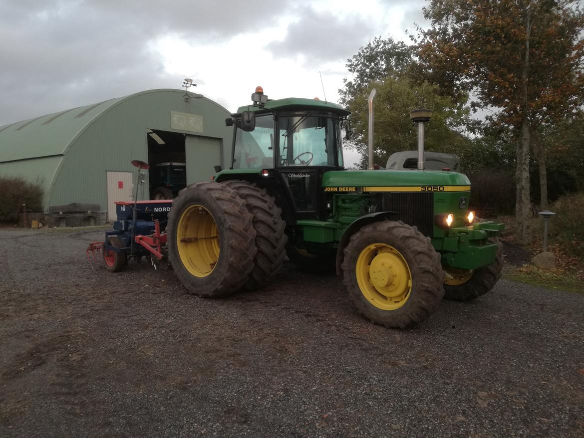 John Deere 3050 - Efterårs såning med ny/brugt Nordsten 3 meter såmaskine med combiharve billede 23