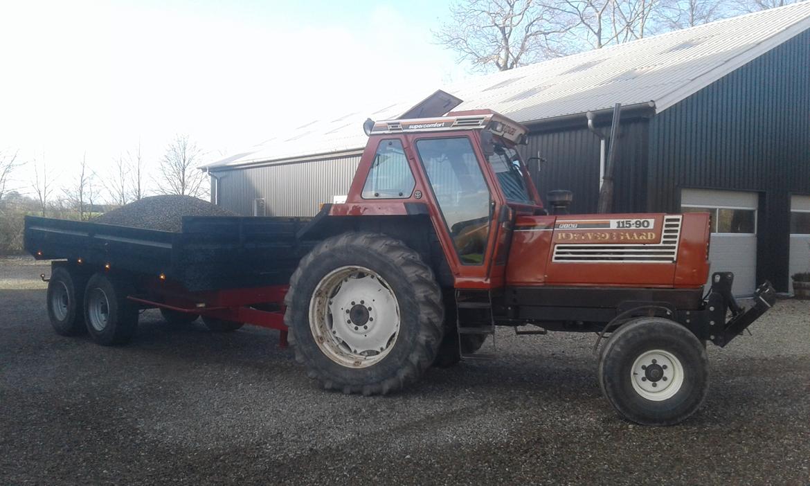 Fiat 115-90 - En prøvetur med vognen, og nu er det tid at få malet lidt mere af forenden billede 26