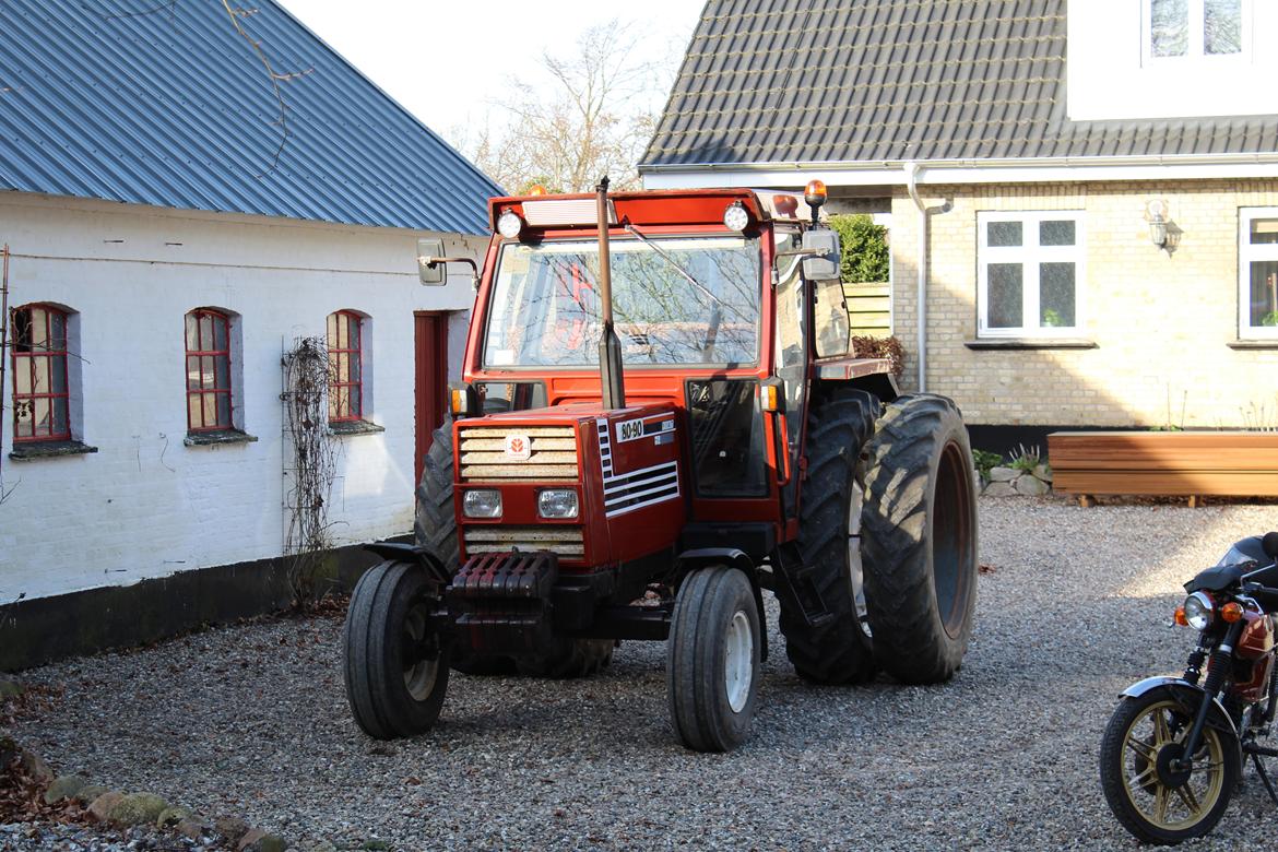 Fiat 80-90 - Netop hjemkommet fra forhanlder efter en køretur på 80km.. billede 3