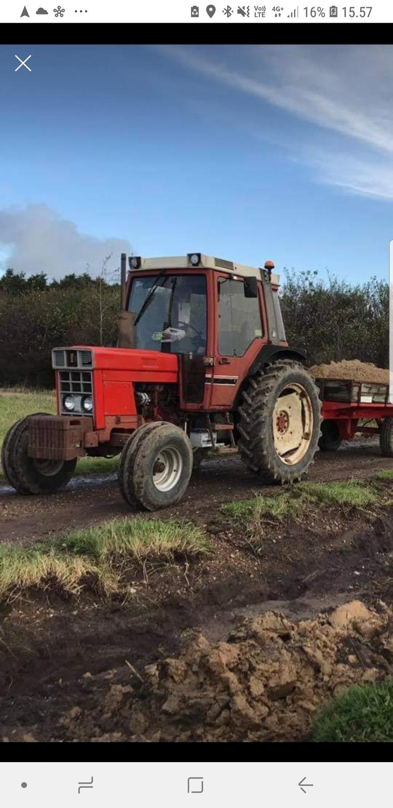 International Harvester 685 xl - som den stod da jeg købte den billede 22