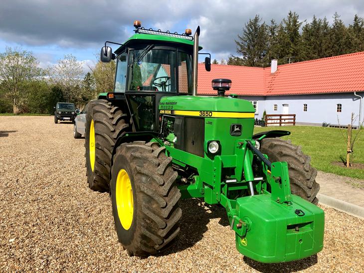 John Deere 3650 1986 En God Gammel Stærk Traktor 5873