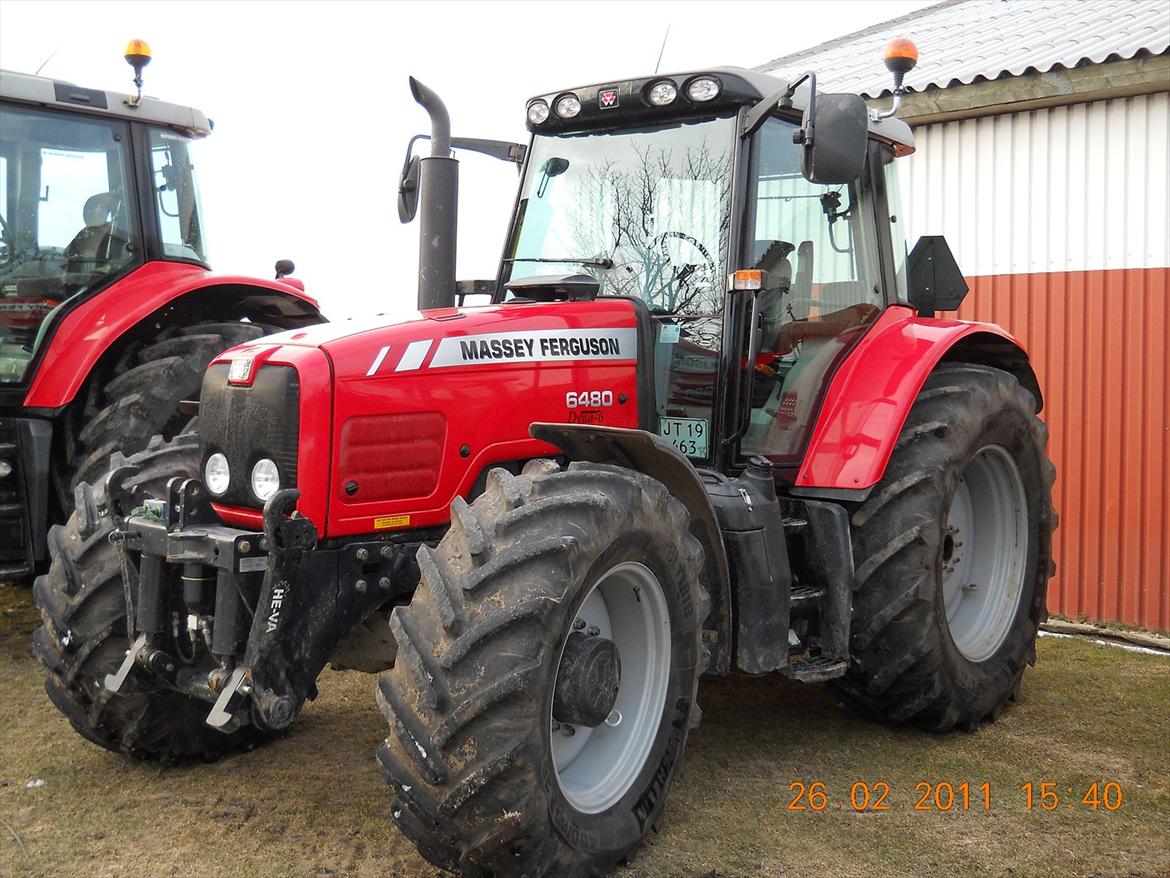 Massey Ferguson 6480 dyna 6 - en rigtig god traktor stærk og hidsig   billede 3