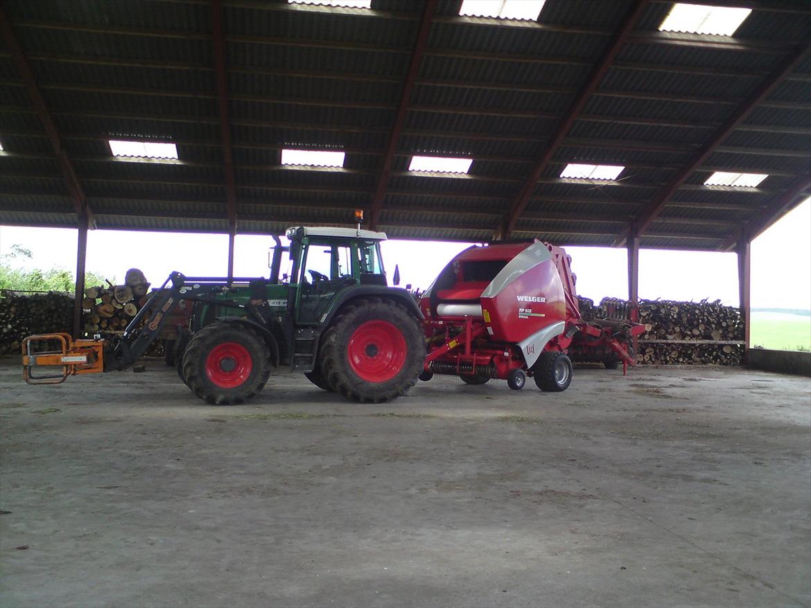 Fendt 415 - vores nye rundballe presser billede 6