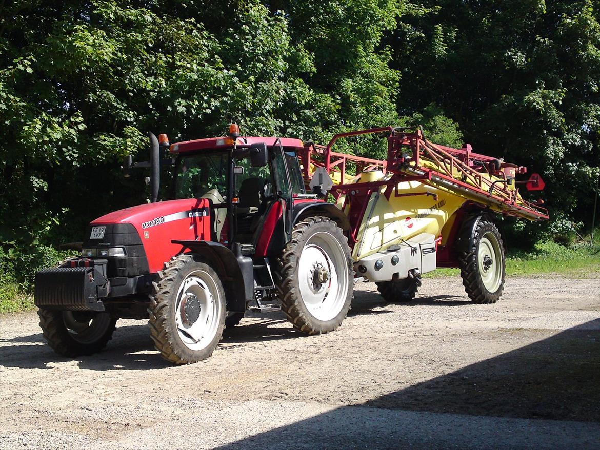 Case IH Maxxum 190 - Så er den blevet rød igen. billede 4