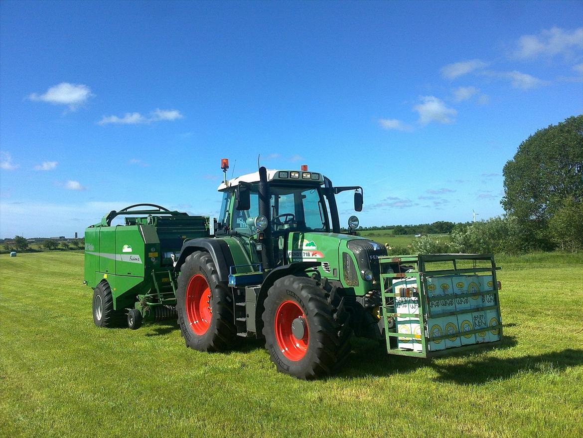 Fendt 718 Vario TMS - Den første dag, hvor jeg var afsted med sættet.:D billede 10