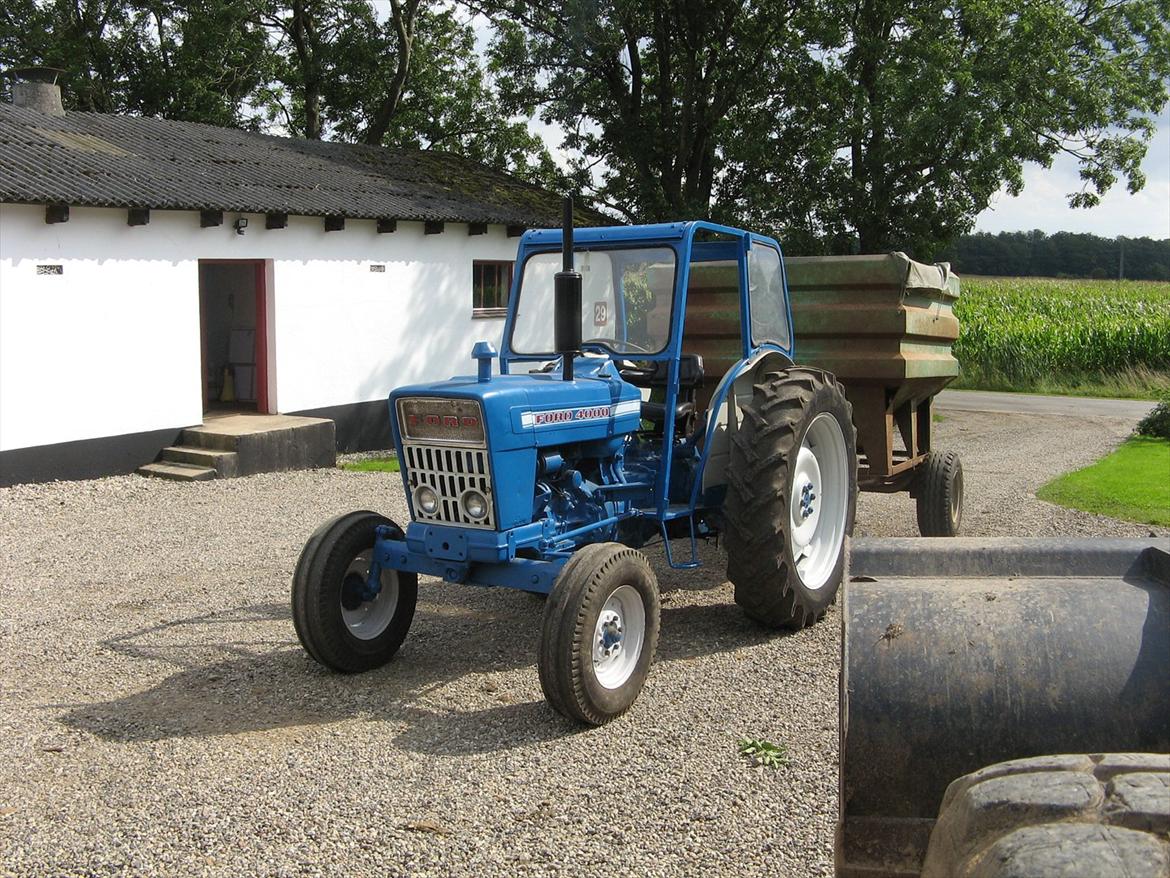 Ford 4000 - Med AB kornvogn perfekt kombi... billede 12