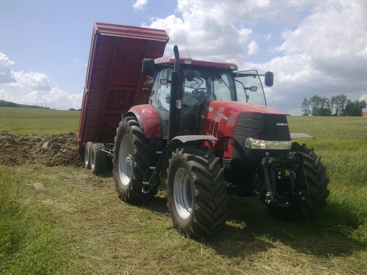 Case IH PUMA 210 - Ude og kører jorder  billede 13