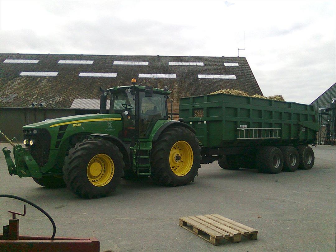 Duplikere omhyggeligt New Zealand John Deere 8530 - 2009 - Min traktor fra tidligere arb...