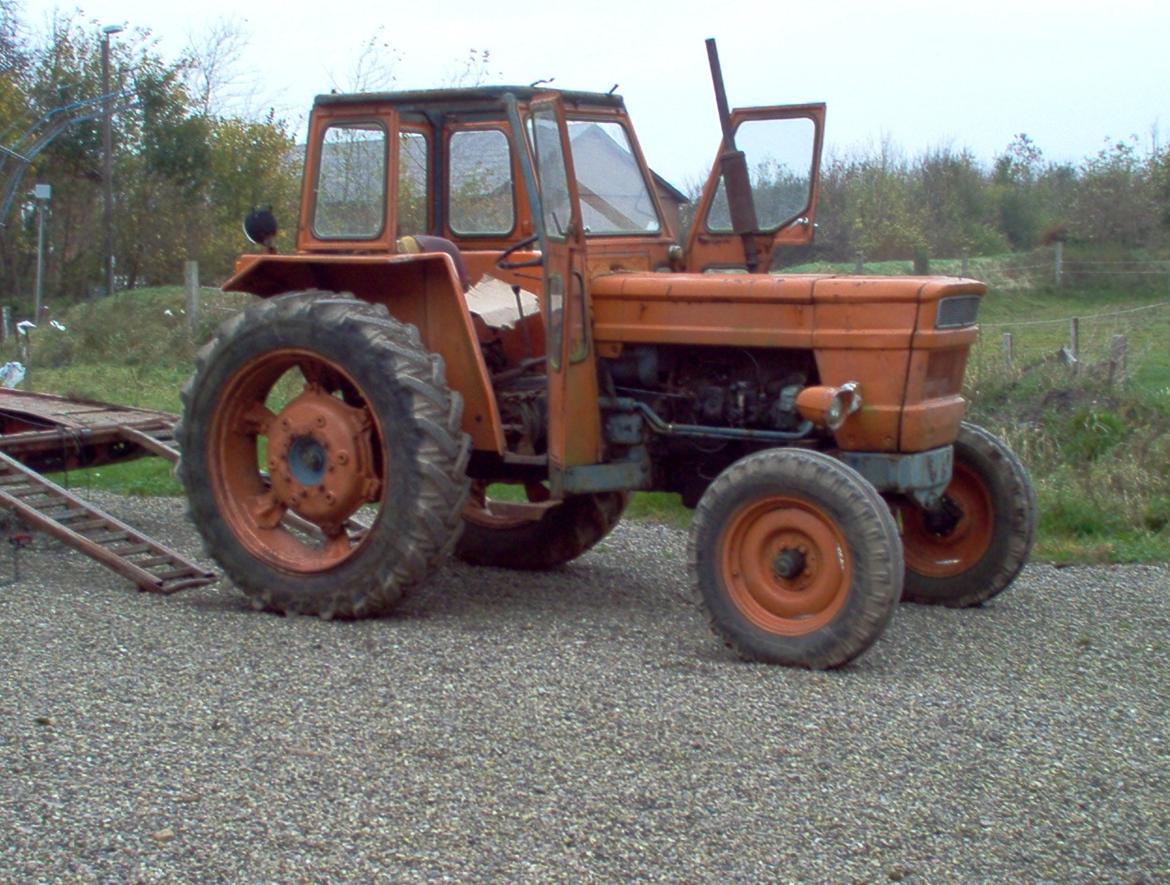 Fiat 750 - sådan så traktoren ud da den kom hjem, inden den er blev bygget om til træk billede 4