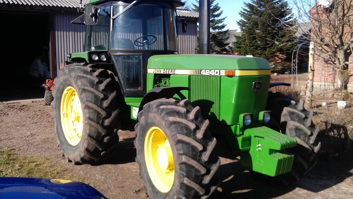 John Deere 4240S - Klargøring til forårs arbejde 2012 billede 19