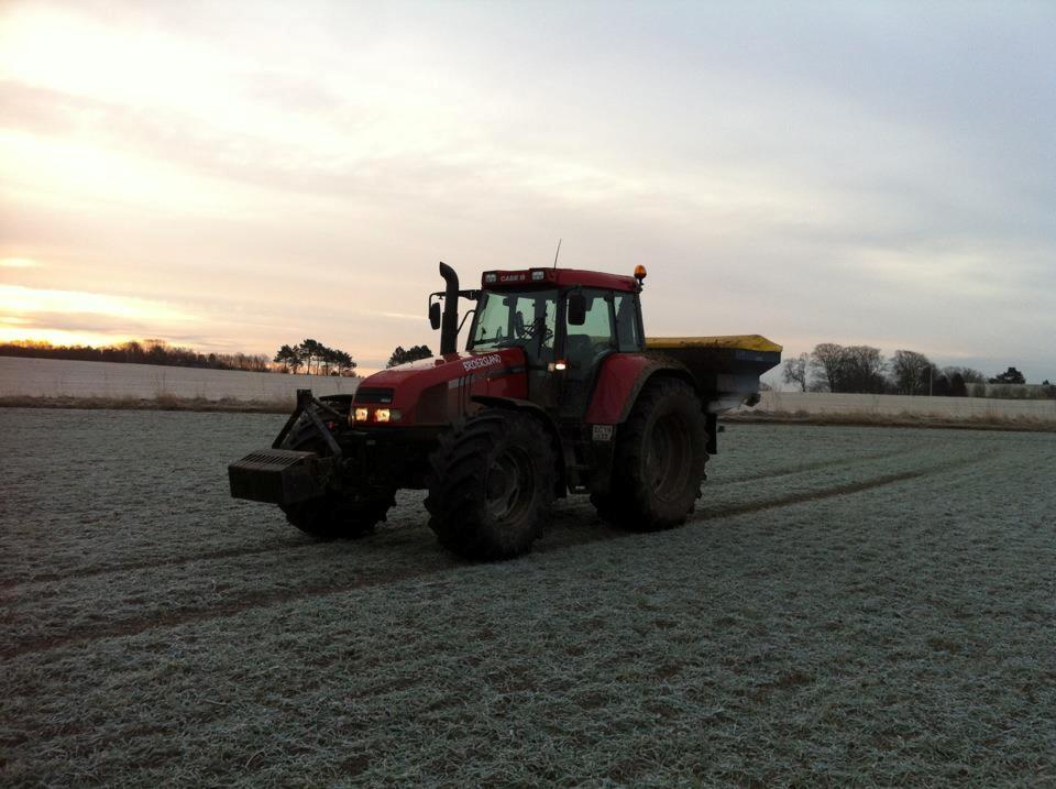 Case IH CS 150 - ja jeg startede kl 2,45 så den blev beskidt før jeg fik taget billedet billede 10