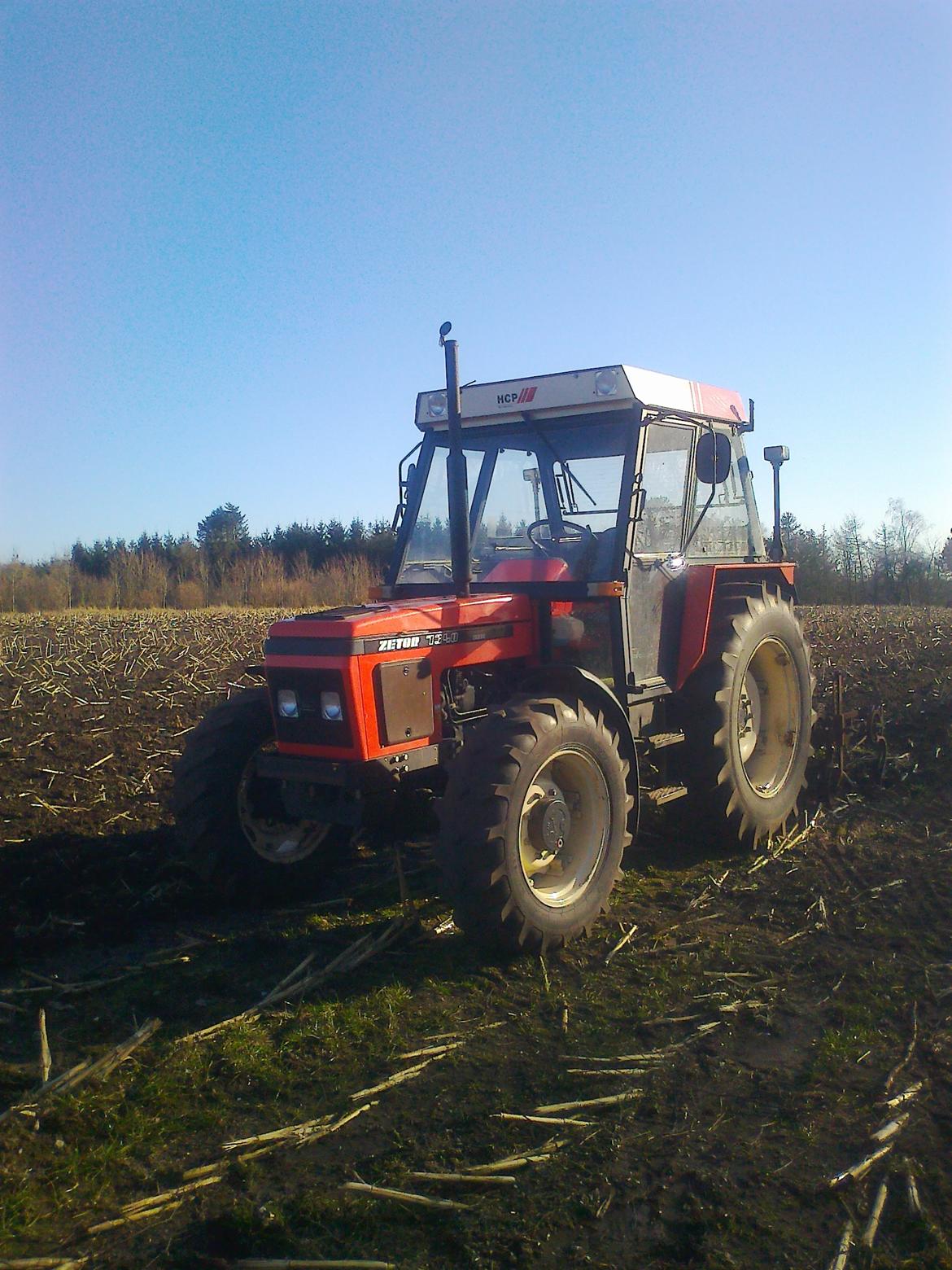 Zetor 7340 Turbo 4wd - stubharver  billede 2