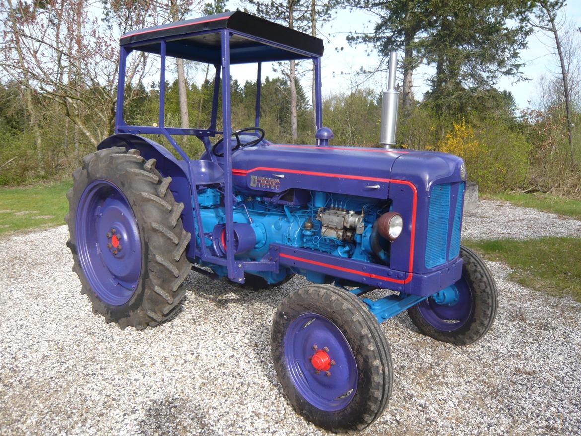 Fordson Major Diesel - Fordson Major 1955 med styrtbøjle og skærme billede 2