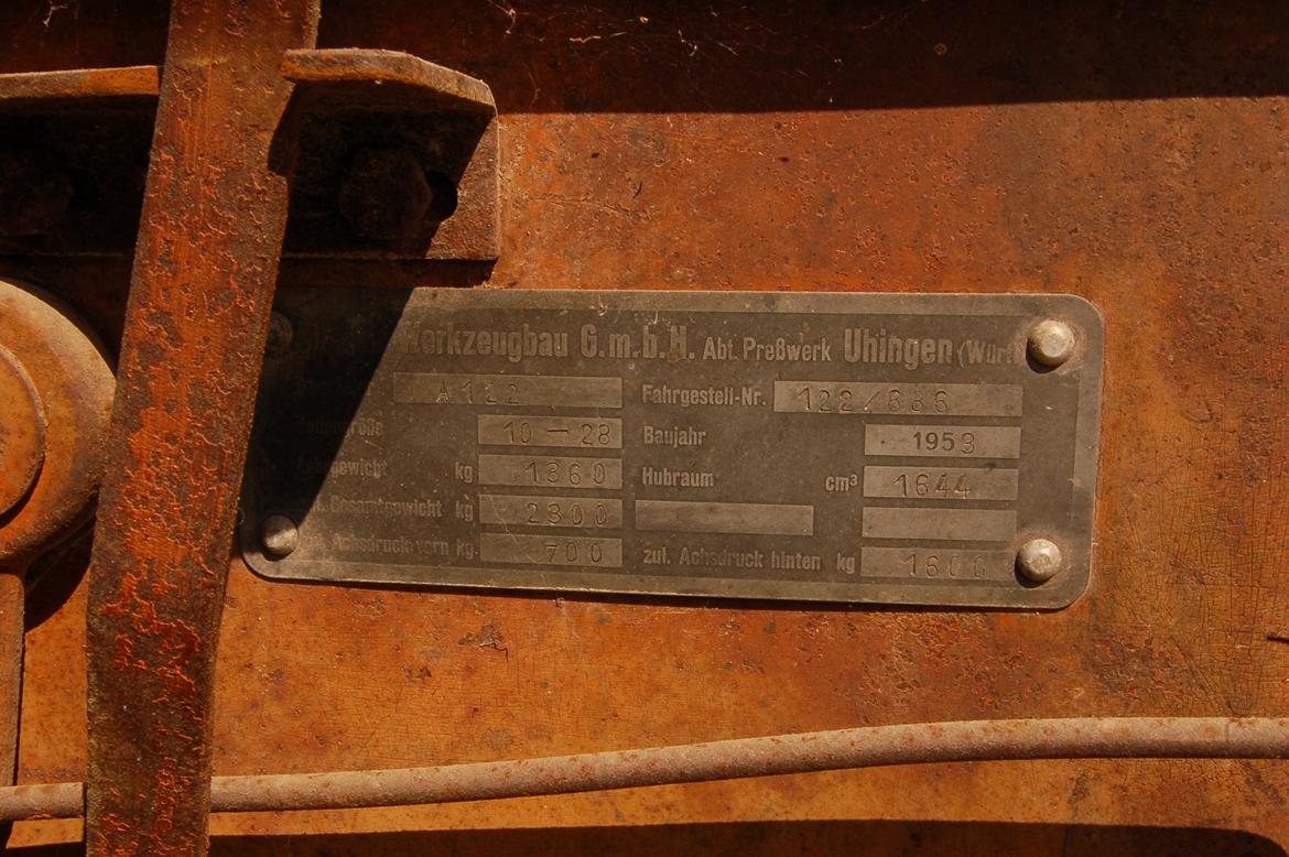 Porsche Allgaier Diesel  A122 billede 10