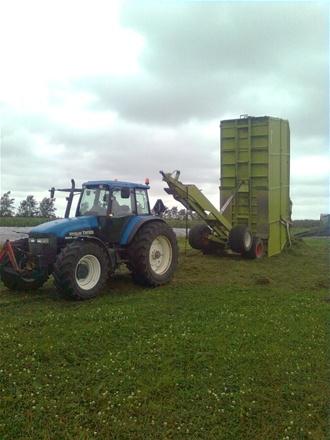 New Holland tm 165 (ultra) billede 8
