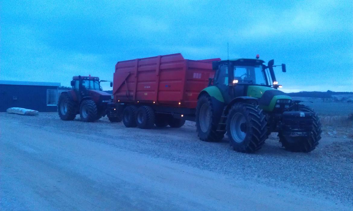 Deutz-Fahr 180.7 Profiline - Deutz 180.7 og Case IH Mx 170 billede 5