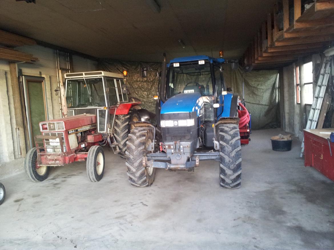 New Holland 8160 - Den store og den lille sammen  billede 7