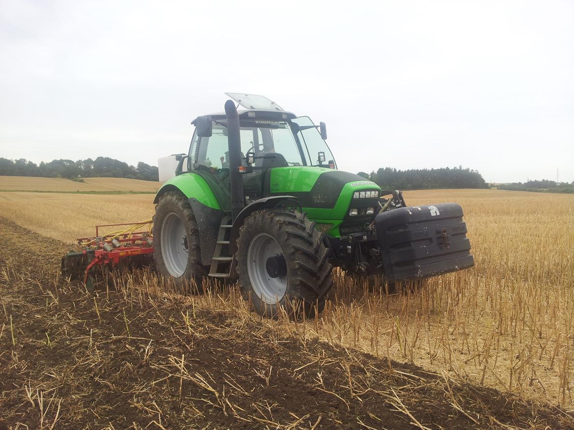 Deutz-Fahr M 650 - harvning af raps 2012 billede 1