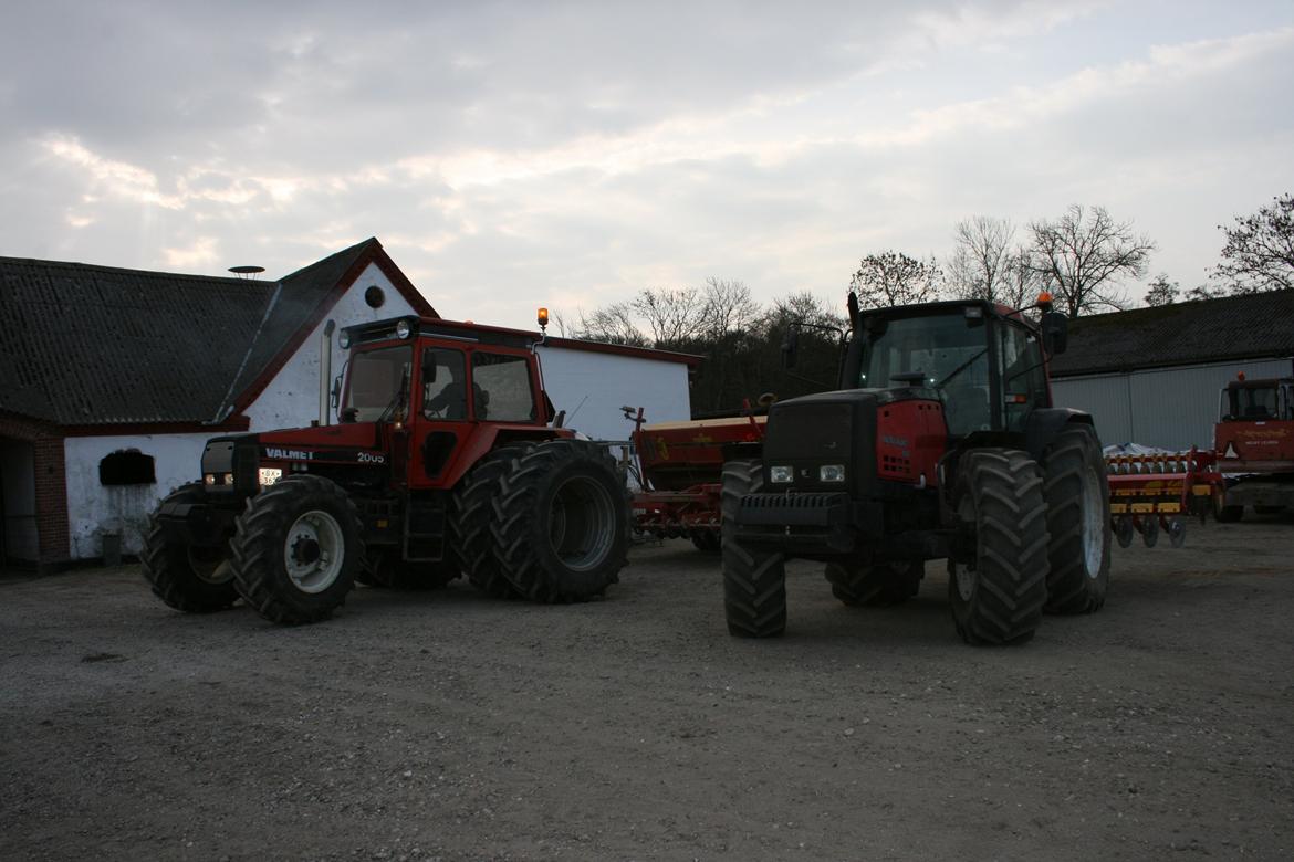 Valmet 8750 - På vej i marken sammen med Volvo 2005 billede 11