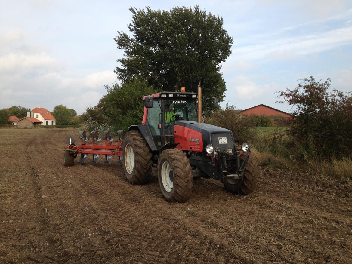 Valmet 8600 - Min storebror med Valmet 8600 og kvernland 5 furet billede 8