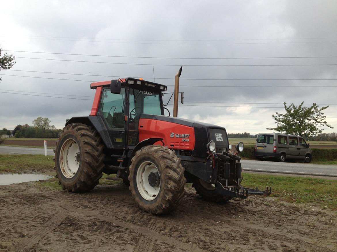 Valmet 8600 - Ved at gøre klar til at køre majs. 2012. billede 10