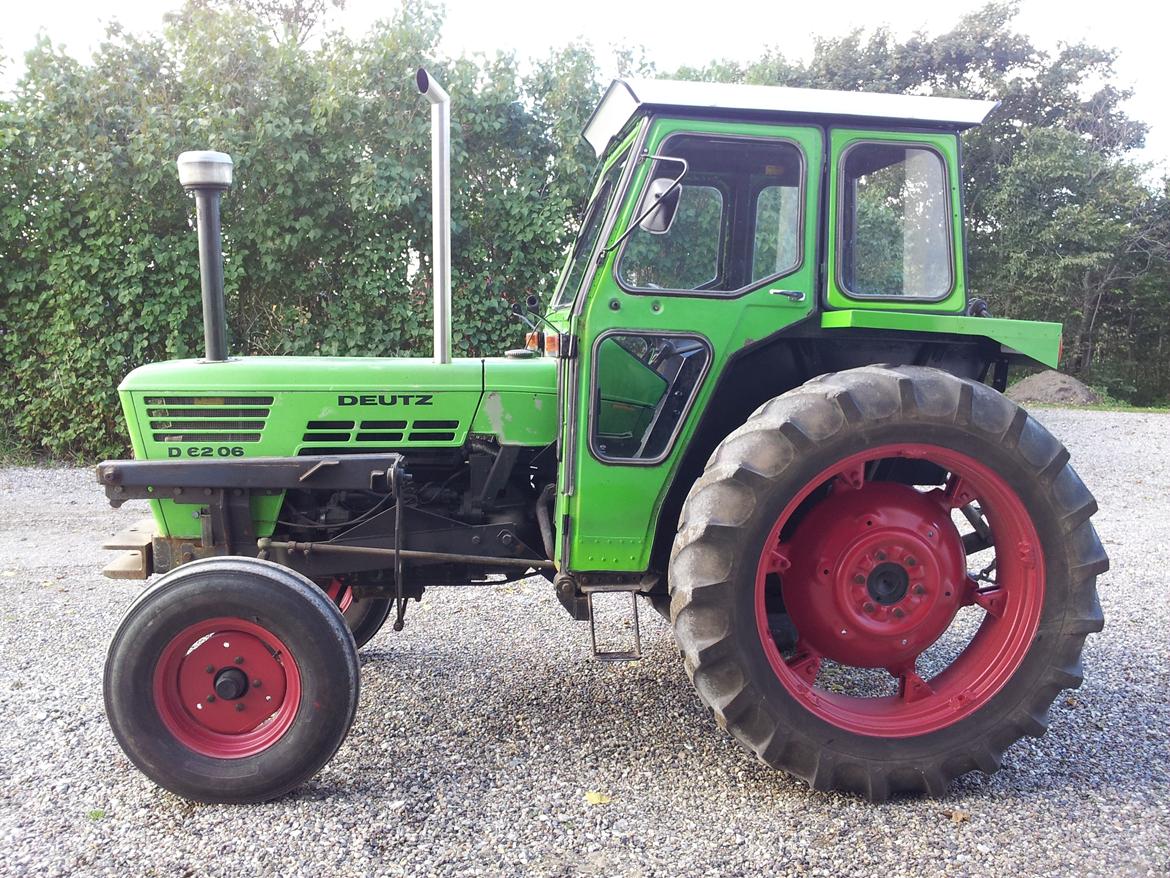 Deutz D 6206 - Med skråt skåret rør! :D  billede 31