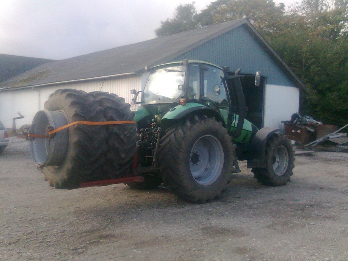 Deutz-Fahr agrotron 120 - undervejs til træk billede 19