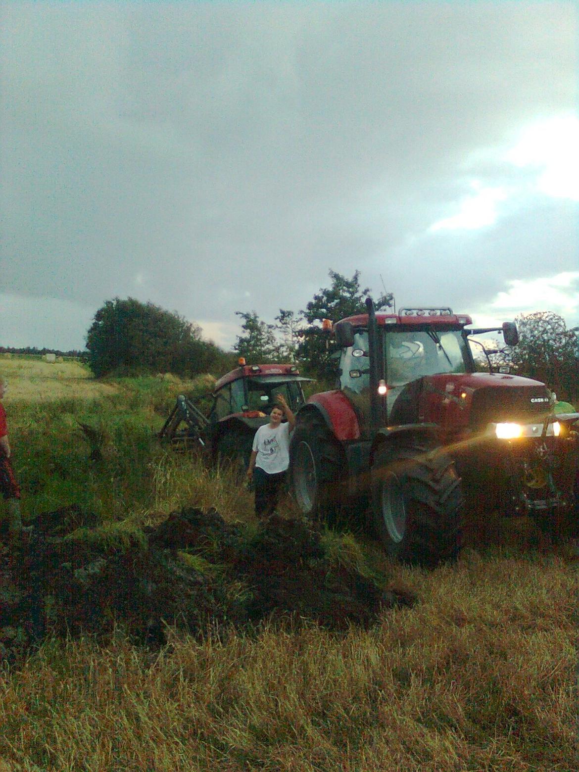 Case IH Puma 230 CVX - Trækker mx'eren op :) billede 5