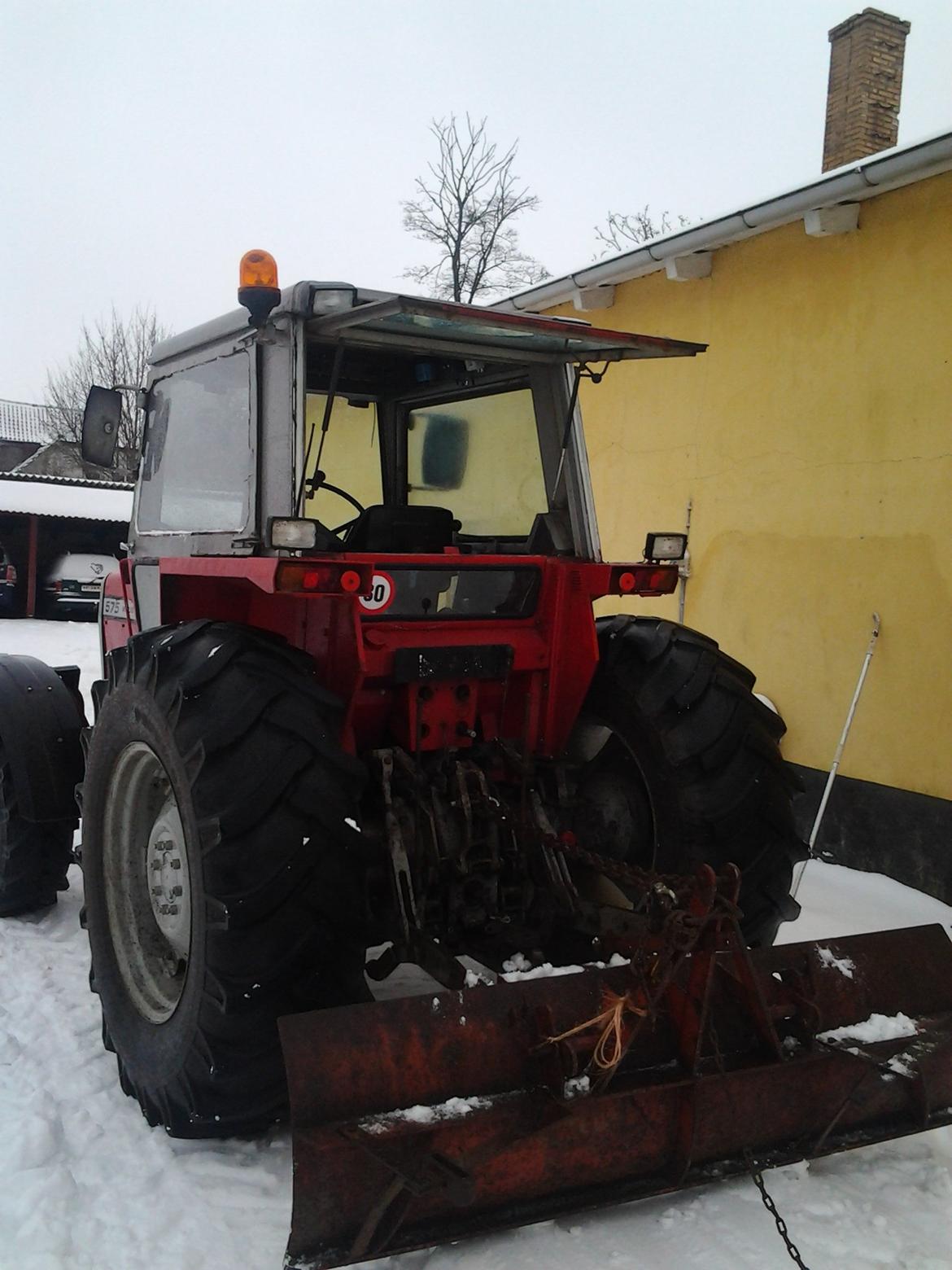 Massey Ferguson 575 - snerydning billede 4
