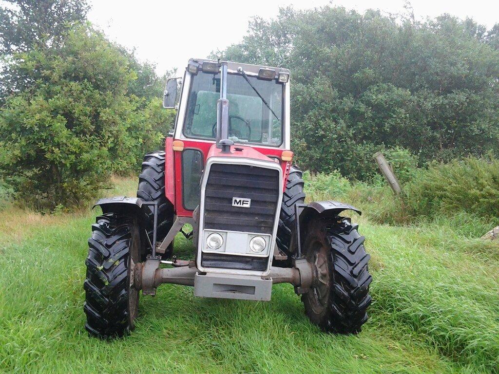 Massey Ferguson 575 - lige ud at lufte den herlige traktor billede 7