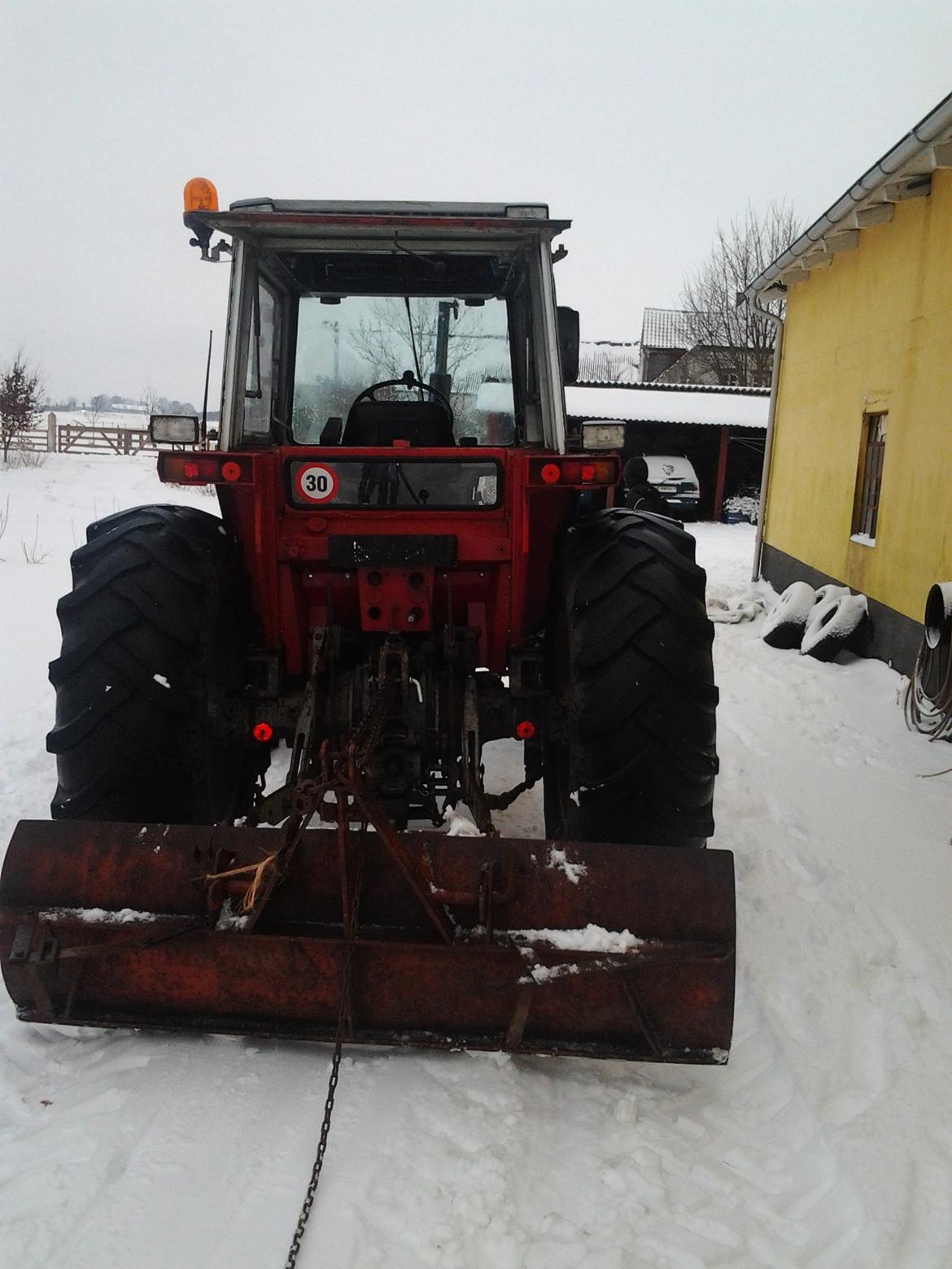 Massey Ferguson 575 - snerydning billede 5