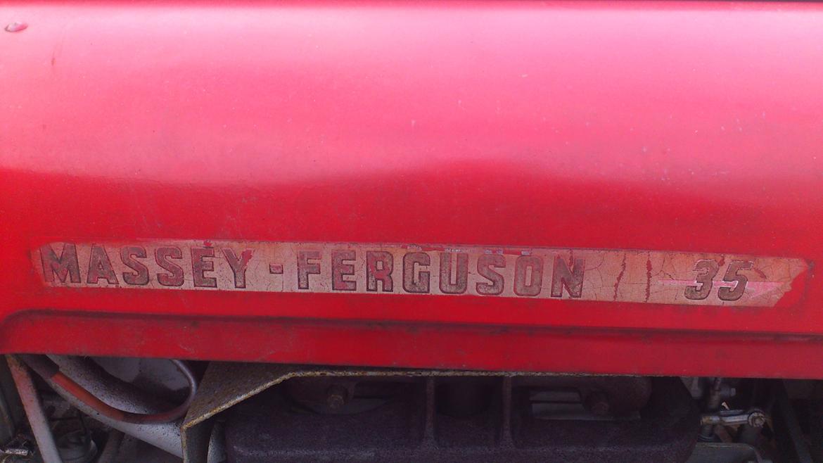 Massey Ferguson 35 benzin billede 14