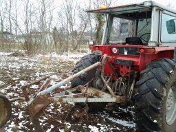 Massey Ferguson 575 - Fik lige lov at gruppe marken så alt vandet kan komme væk billede 12
