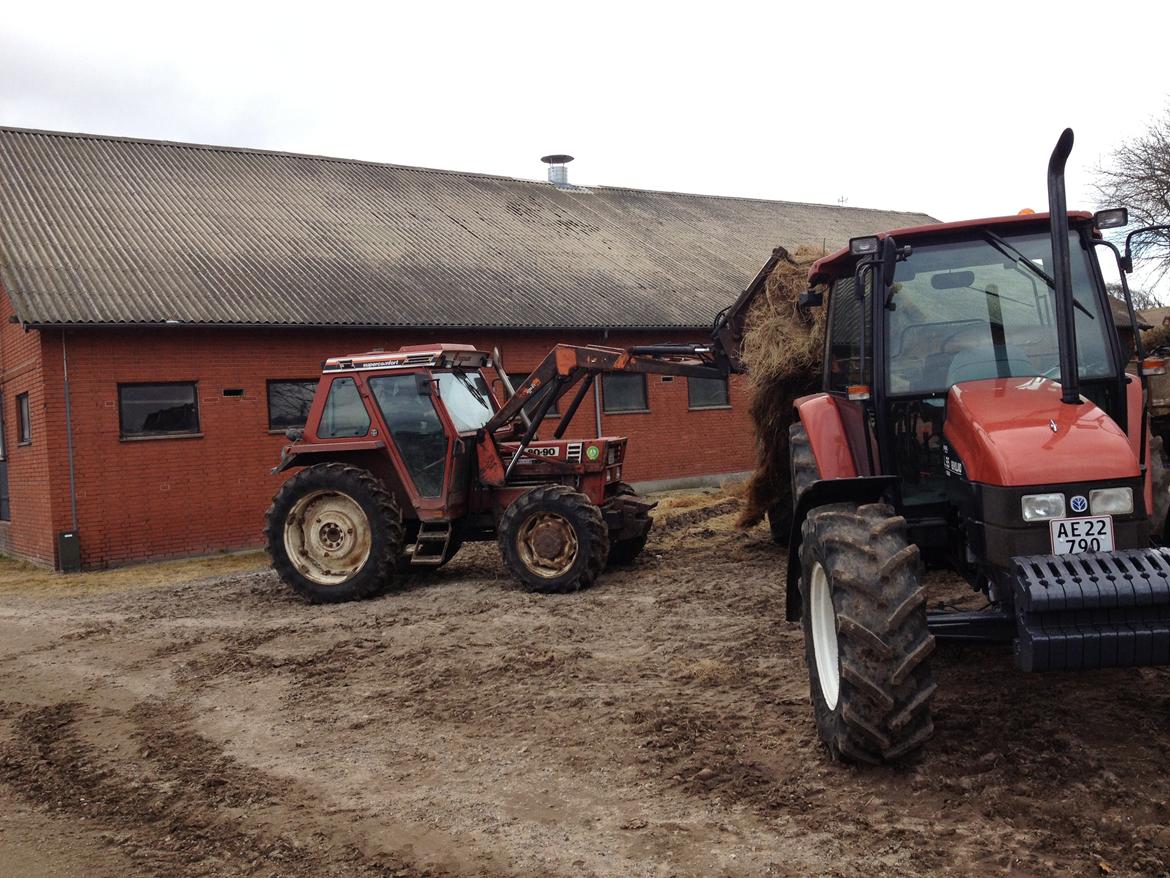 New Holland L 95 - køre møg billede 17