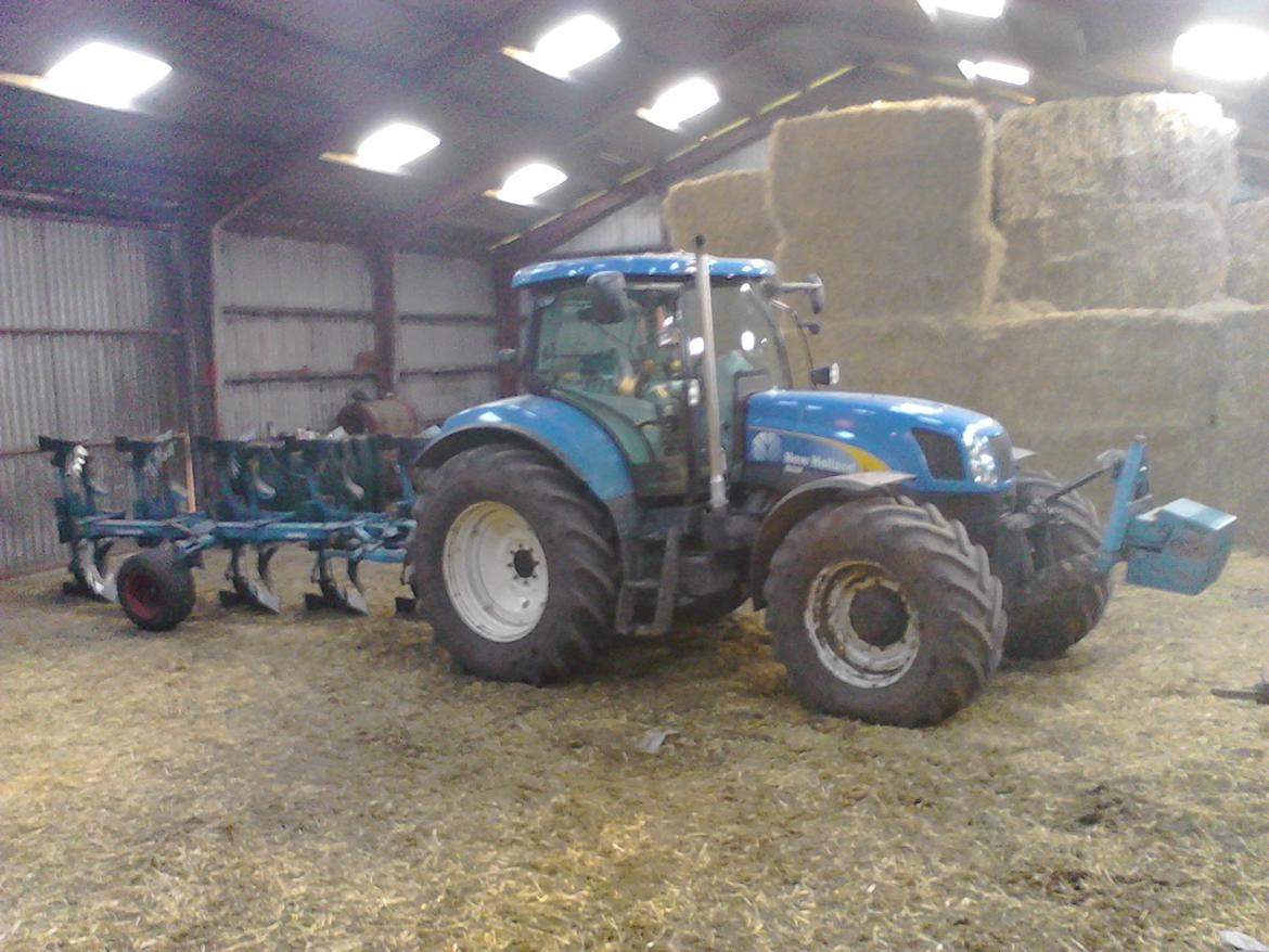 New Holland T6080 RC - Fint pløjesæt! :) billede 17