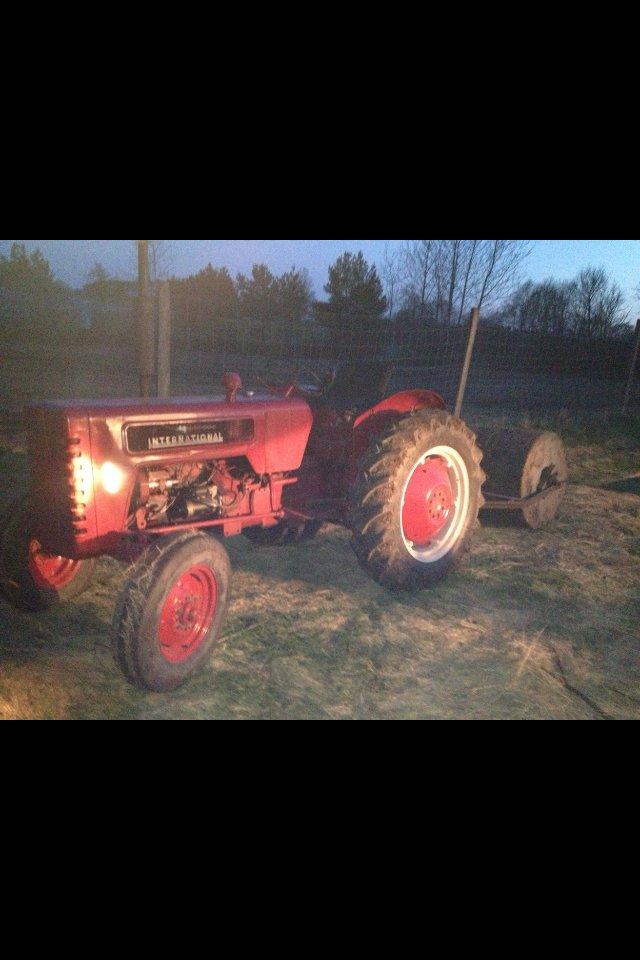 International Harvester B-275 (SOLGT) - Så var vi sku ude og tromle sidste dag :) billede 9