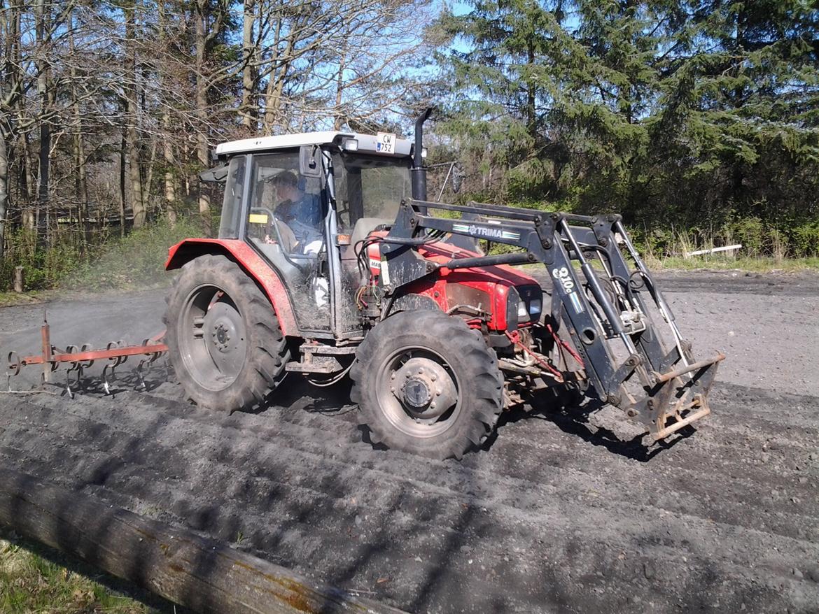 Massey Ferguson 4315 Midtsjællands efterskole - Ridebanen skal lige harves. billede 9