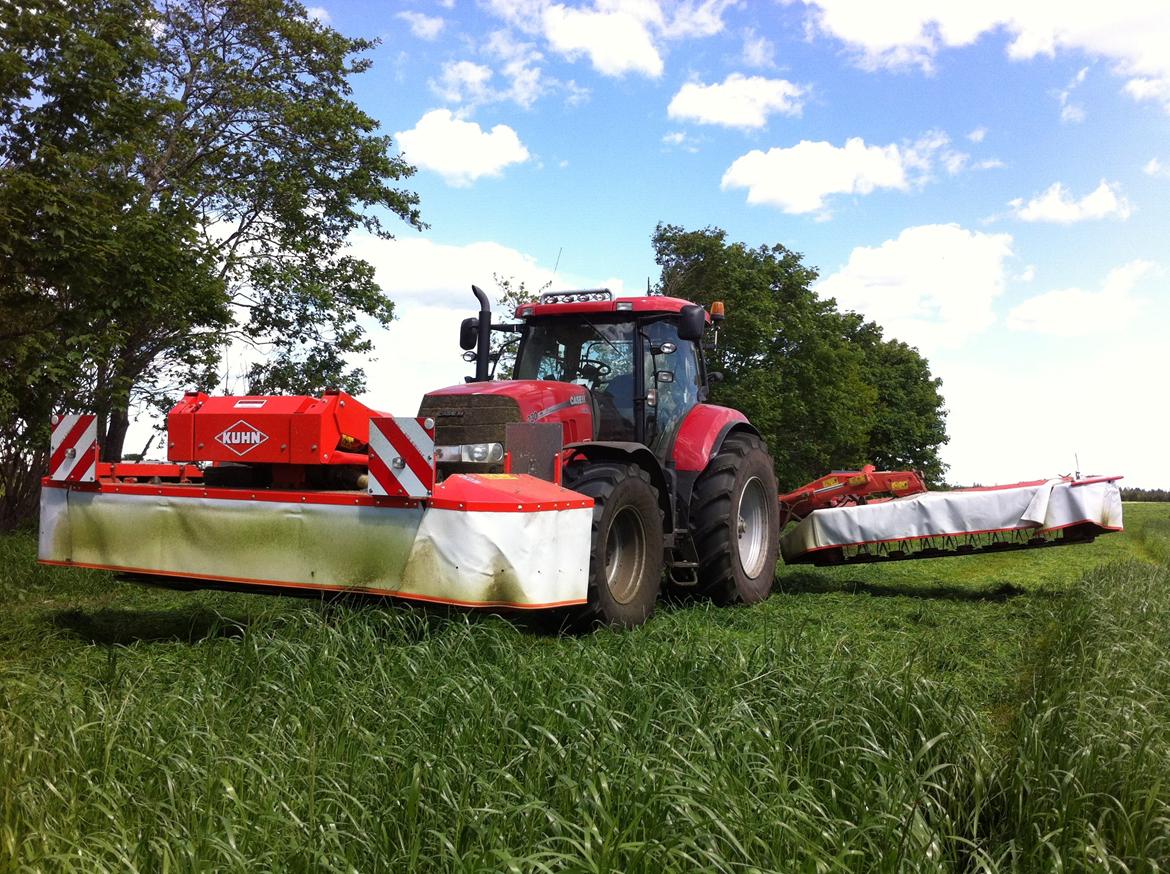 Case IH Puma 230 CVX - 1 slæt 2013. Med ny Kuhn butterfly sæt billede 16