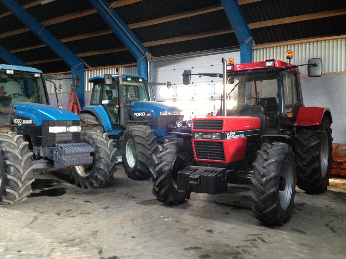 Case IH 1056 XLA - Parkeret i maskinhuset. billede 15