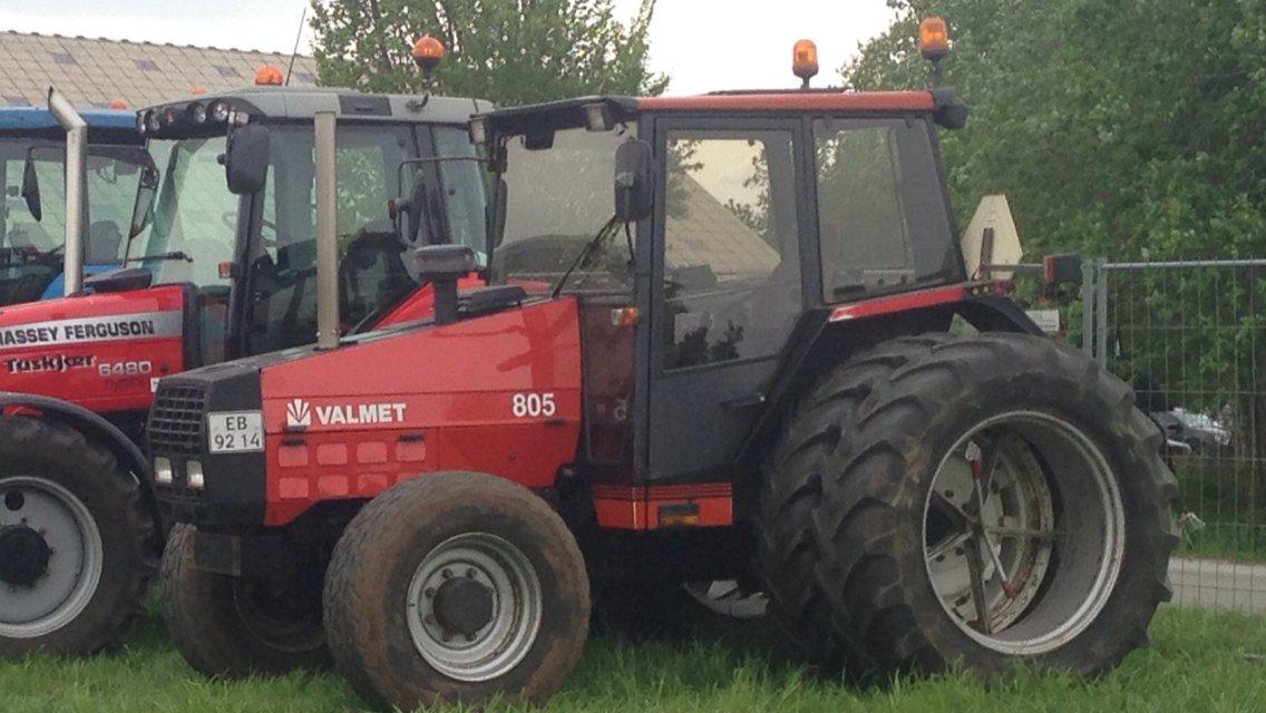 Valmet 805 - til træk med forhjul fra en baastrup vogn  billede 15