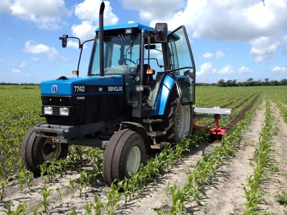 New Holland 7740 SLE - Med majsfræser billede 2
