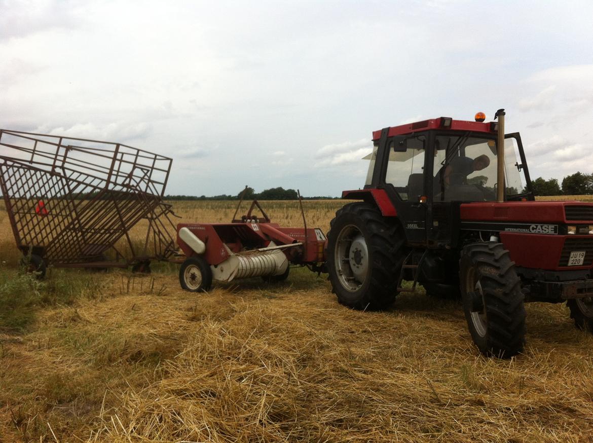 Case IH 956 XL - Første gang med presseren billede 20