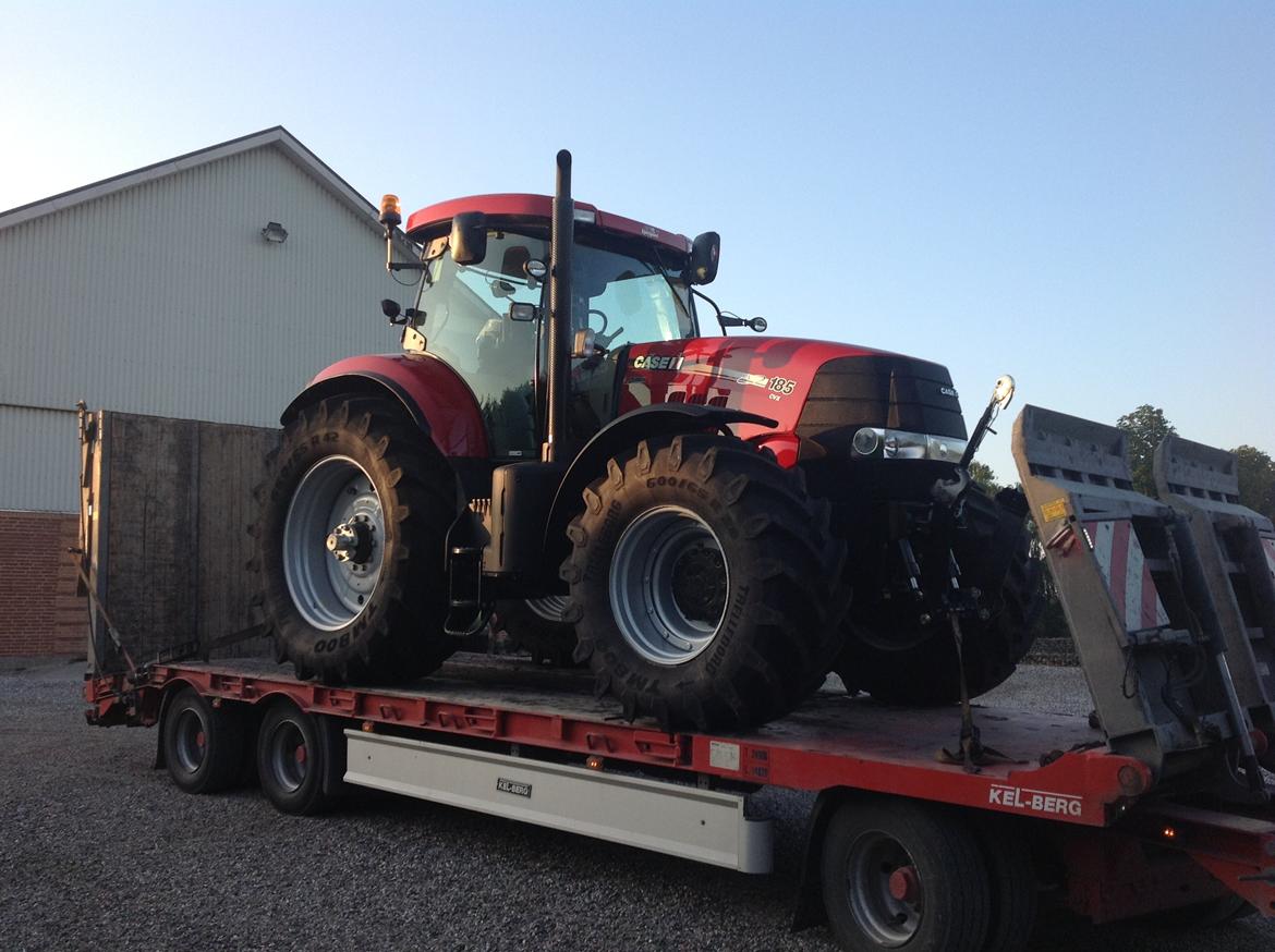 Case IH Case Ih Puma cvx 185 - Sådan så det ud da vi fik den leveret. Splinter ny puma leveret kort før høst billede 5