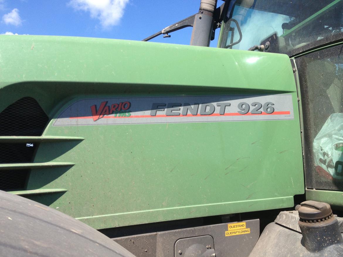 Fendt 926 vario tms - det rykker :) billede 3