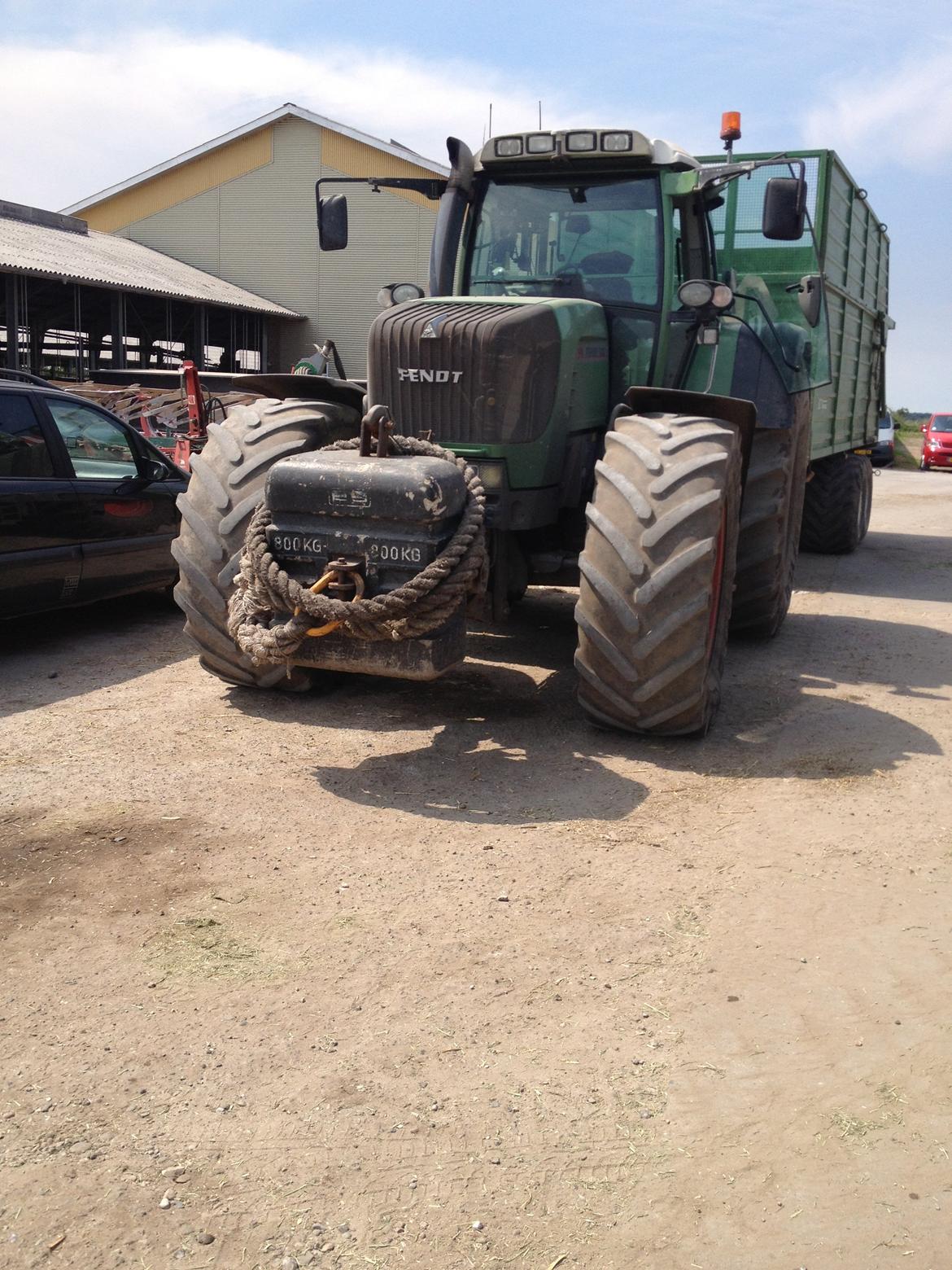 Fendt 926 vario tms - første dag jeg fik lov til at køre fra i den  billede 5