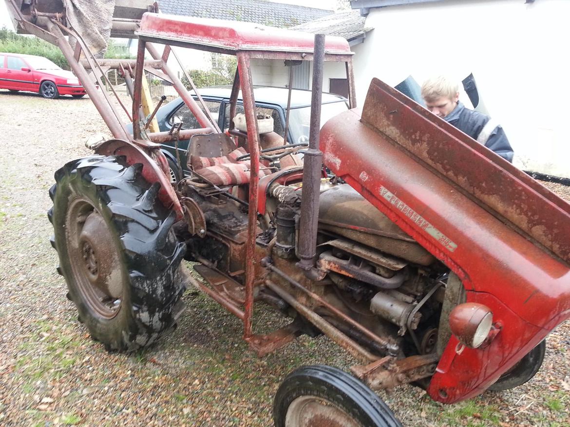 Massey Ferguson 35 - Min mekaniker roder med tændingen.. billede 4