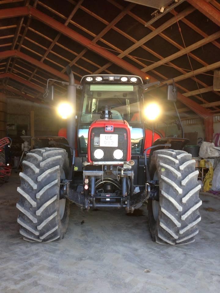 Massey Ferguson 6480 - nye lygter:D billede 13
